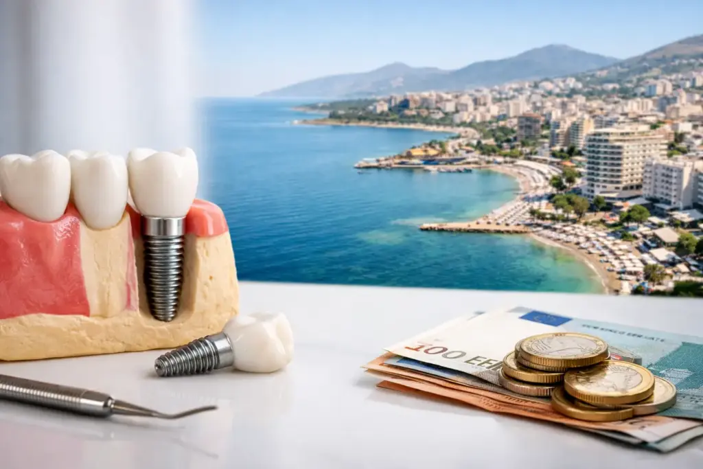 Quanto costa un impianto dentale in Albania?