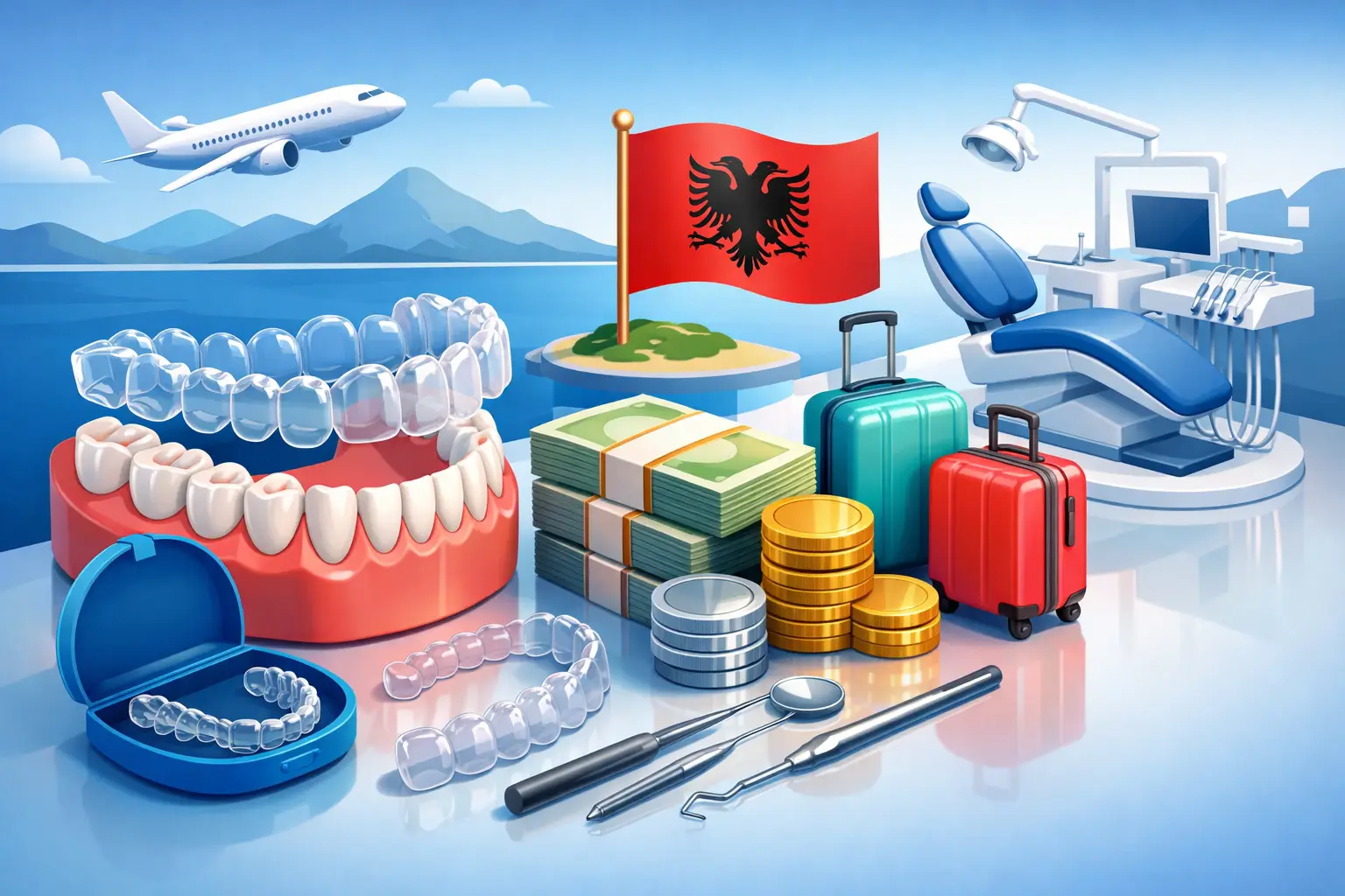Ortodonzia trasparente Albania: costo reale