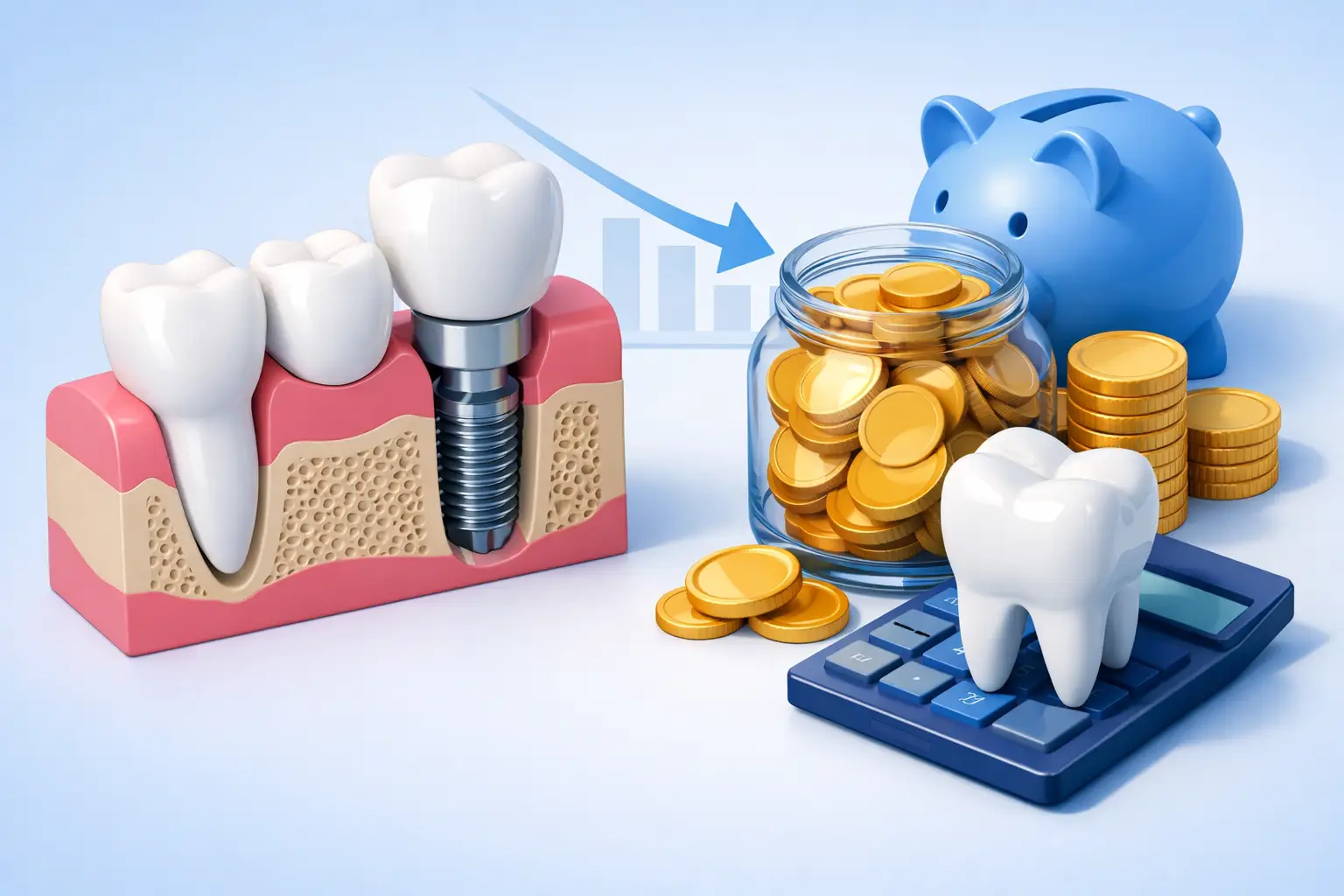 Come risparmiare su impianti dentali davvero