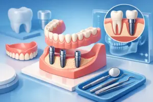 Guida impianti dentali per edentulia